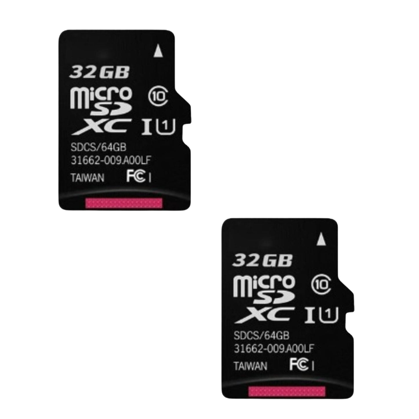 2xMicro SD cards 32GB