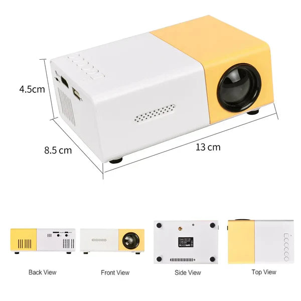 Play On The Go: Mini Portable Projector GLORIFY™