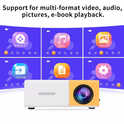 Play On The Go: Mini Portable Projector GLORIFY™